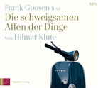 Hilmar Klute, Frank Goosen - Die schweigsamen Affen der Dinge, 1 Audio-CD, 1 MP3 (Hörbuch)