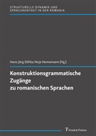 Hans-Jör Döhla, Hans-Jörg Döhla, Hennemann, Anja Hennemann - Konstruktionsgrammatische Zugänge zu romanischen Sprachen
