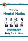 CGP Books, CGP Books, CGP Books, CGP Books - KS1 Mental Maths Year 1 Daily Practice Book: Summer Term