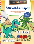 Annika Frank, Charlotte Wagner, Annika Frank, Charlotte Wagner - Sticker-Lernspaß (Dinosaurier)