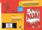 Jana Tam - Bilderbuchkarten »Aua! Ein Buch über den Körper, Verletzungen und Gesundwerden« von Felicitas Horstschäfer und Johannes Vogt
