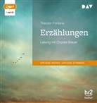 Theodor Fontane, Charles Brauer - Erzählungen, 1 Audio-CD, 1 MP3 (Hörbuch)