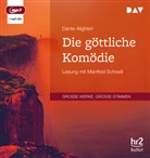 Dante Alighieri, Manfred Schradi - Die göttliche Komödie, 2 Audio-CD, 2 MP3 (Hörbuch)