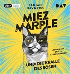 Fabian Navarro, Britta Steffenhagen - Miez Marple und die Kralle des Bösen, 1 Audio-CD, 1 MP3 (Hörbuch)