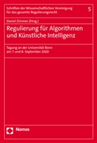 Danie Zimmer, Daniel Zimmer - Regulierung für Algorithmen und Künstliche Intelligenz