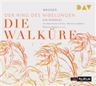Richard Wagner, Bibiana Beglau, Martina Gedeck, Bernhard Schütz - Der Ring des Nibelungen - Die Walküre, 1 Audio-CD (Audio book)