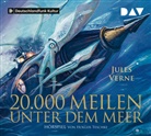Jules Verne, Matthias Habich, Stefan Kaminski, Holger Teschke - 20.000 Meilen unter dem Meer, 1 Audio-CD (Hörbuch)