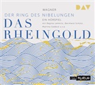 Richard Wagner, Martina Gedeck, Regina Lemnitz, Bernhard Schütz, Katharina Thalbach - Der Ring der Nibelungen - Das Rheingold, 1 Audio-CD (Hörbuch)