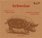 Thomas Macho, Frank Arnold - Schweine. Ein Portrait, 3 Audio-CD (Audiolibro)