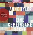 Anne Tyler, Dagmar Bittner - Eine gemeinsame Sache, 1 Audio-CD, 1 MP3 (Livre audio)