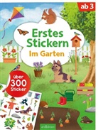Timo Schumacher - Erstes Stickern - Im Garten