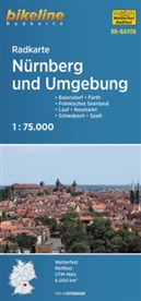 Esterbauer Verlag, Esterbauer Verlag - Radkarte Nürnberg und Umgebung (RK-BAY06)
