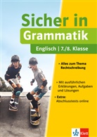Klett Sicher in Englisch Grammatik 7./8. Klasse