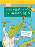 Christine Mildner, Sabine Rothmund - Schlau für die Schule: Mein MEGA dicker Buchstaben-Block