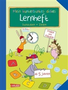 Christine Mildner, Dunja Schnabel - Schlau für die Schule: Mein kunterbuntes dickes Lernheft: Buchstaben und Zahlen