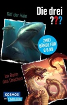 Willia Arden, William Arden, Christoph Dittert - Die drei ???: Doppelband – Enthält die Bände: Die drei ??? und das Riff der Haie / Im Bann des Drachen