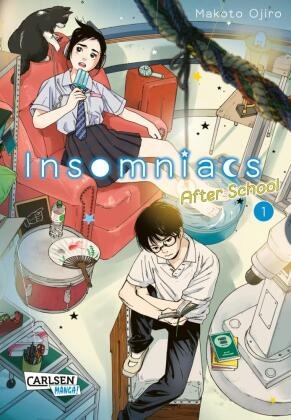 Makoto Ojiro - Insomniacs After School 1 - Astronomie-Club kämpft gegen Schlafstörungen | Mit Glow-in-the-Dark-Effekt auf dem Cover - nur in der 1. Auflage!