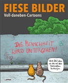 diverse, Wolfgan Kleinert, Wolfgang Kleinert, Schwalm, Schwalm, Dieter Schwalm - Fiese Bilder - Voll-daneben-Cartoons