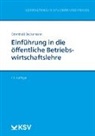 Birgit Beckermann, Franz Odenthal, Franz W Odenthal, Franz Willy Odenthal - Einführung in die öffentliche Betriebswirtschaftslehre