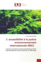 Thoms KAKULE  MUKE, Thoms Kakule Muke - L' accessibilité à la justice environnementale internationale (RDC)