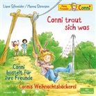 Liane Schneider, Hanna Sörensen, diverse - Conni traut sich was / Conni bastelt für ihre Freunde / Connis Weihnachtsbäckerei, 1 Audio-CD (Hörbuch)