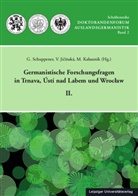 Veronik Jicínská, Veronika Jicínská, Marcelina Kalasznik, Georg Schuppener - Germanistische Forschungsfragen in Trnava, Ústí nad Labem und Wroclaw II.