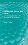Roger Fowler, Fowler Roger - Old English Prose and Verse