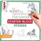 Gecko Keck - Die Kunst des Zeichnens für Kinder Starter-Block - Pferde