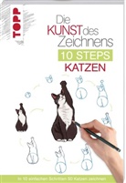 Justine Lecouffe - Die Kunst des Zeichnens 10 Steps - Katzen