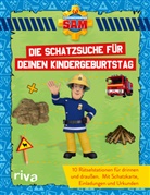 Feuerwehrmann Sam - Die Schatzsuche/Schnitzeljagd für deinen Kindergeburtstag