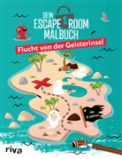 Emma Hegemann - Dein Escape-Room-Malbuch - Flucht von der Geisterinsel