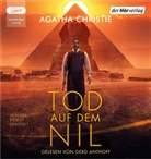 Agatha Christie, Gerd Anthoff - Tod auf dem Nil, 1 Audio-CD, 1 MP3 (Hörbuch)
