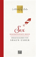 Shau Usher, Shaun Usher - Letters of Note - Sex