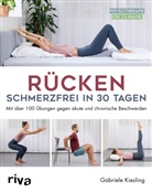 Gabriele Kiesling - Rücken - schmerzfrei in 30 Tagen