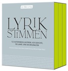 Christiane Collorio, Peter Hamm, Harald Hartung, Harald Hartung u a, Michael Krüger - Lyrikstimmen, 3 Audio-CD, 3 MP3 (Livre audio)