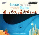 Peter von Becker, Stella Dreis, Ulrich Matthes - Jonas Reise - Ein Abenteuer durch Raum und Zeit, 4 Audio-CD (Hörbuch)