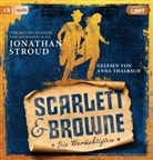 Jonathan Stroud, Anna Thalbach - Scarlett & Browne - Die Berüchtigten, 2 Audio-CD, 2 MP3 (Audio book)