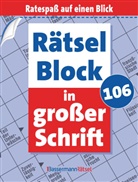 Eberhard Krüger - Rätselblock in großer Schrift 106