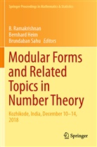 Bernhar Heim, Bernhard Heim, B. Ramakrishnan, Brundaban Sahu - Modular Forms and Related Topics in Number Theory
