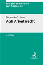 Susanne Clemenz, Rüdiger Krause, Rüdiger Krause u a, Burghar Kreft, Burghard Kreft - AGB-Arbeitsrecht