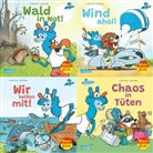 Corinna Fuchs, Julian Meyer - Maxi-Pixi-4er-Set 101: Viva Alpagua (4x1 Exemplar), 4 Teile