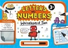 Igloobooks - Help with Homework: Letters & Numbers Whiteboard Set: Early Learning Box Set for 3+ Year-Olds