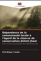 Bitapi C Sinha, Prof Bitapi C Sinha - Dépendance de la communauté locale à l'égard de la réserve de conservation Jhilmil Jheel