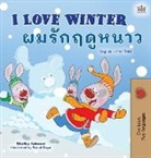 Shelley Admont, Kidkiddos Books - I Love Winter (English Thai Bilingual Book for Kids)