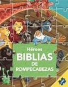 Scandinavia - Biblia de Rompecabezas Para Niños Héroes de la Biblia Con Puzzles Aprende Y Juega Edades 3 a 5 Spanish Edition