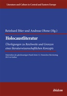 Reinhard Ohme Ibler, Reinhard Ohme Andreas Ibler, Reinhard Ibler, Reinh Ibler (Prof. Dr.), Andreas Ohme, Andrea Ohme (Prof. Dr.)... - Holocaustliteratur: Überlegungen zu Reichweite und Grenzen eines literaturwissenschaftlichen Konzepts