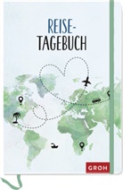Groh Verlag - Reisetagebuch (Weltkarte)