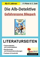 Petr Pfister, Petra Pfister, Christiane Zettl - Die Alb-Detektive: Gefahrenzone Bikepark - Literaturseiten