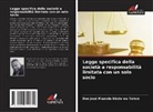Don José Muanda Nkole wa Yahve - Legge specifica della società a responsabilità limitata con un solo socio