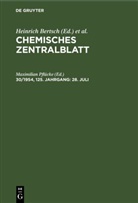Heinrich Bertsch, Wilhelm Klemm, Maximilian Pflücke - Chemisches Zentralblatt - 30/1954, 125. Jahrgang: 28. Juli